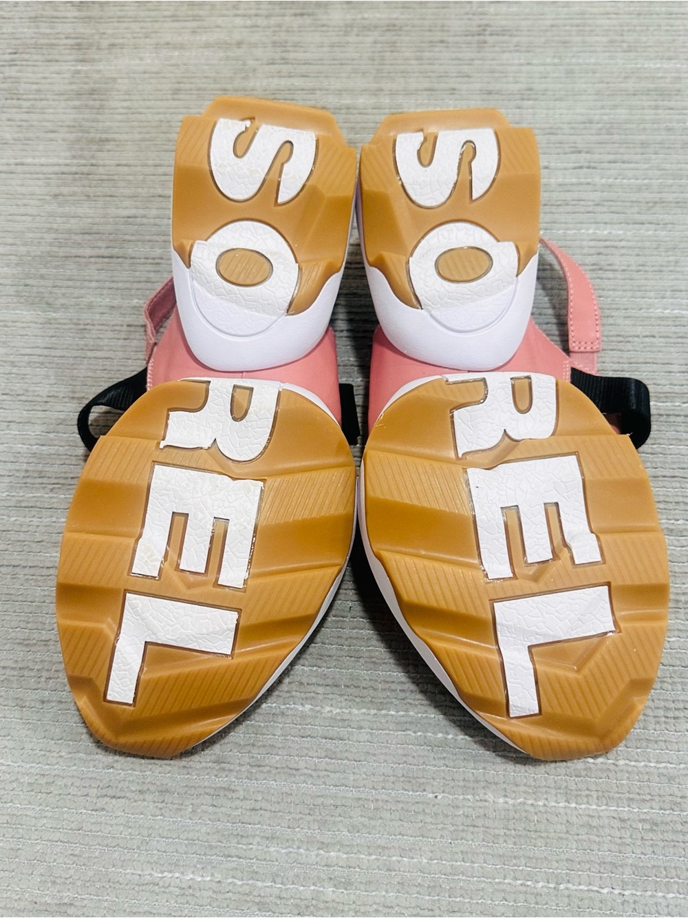 Sorel Women's Kinetic Impact Comfort Strappy Sandals Pink/Black Size 9 - Picture 9 of 10